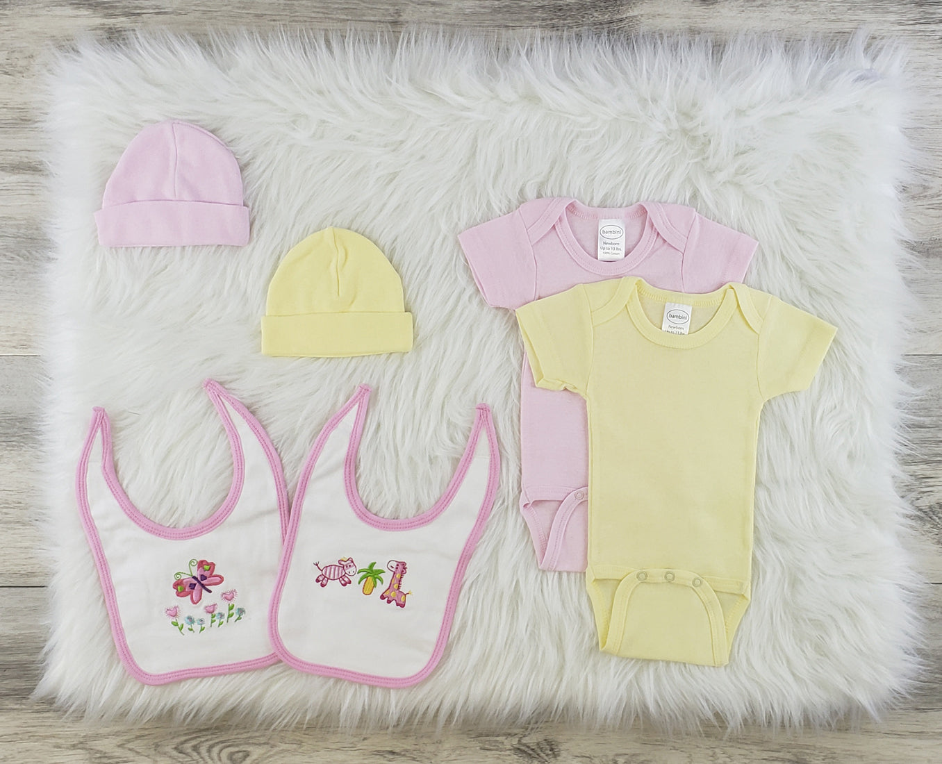 Bambini 7 Pc Layette Baby Clothes Set