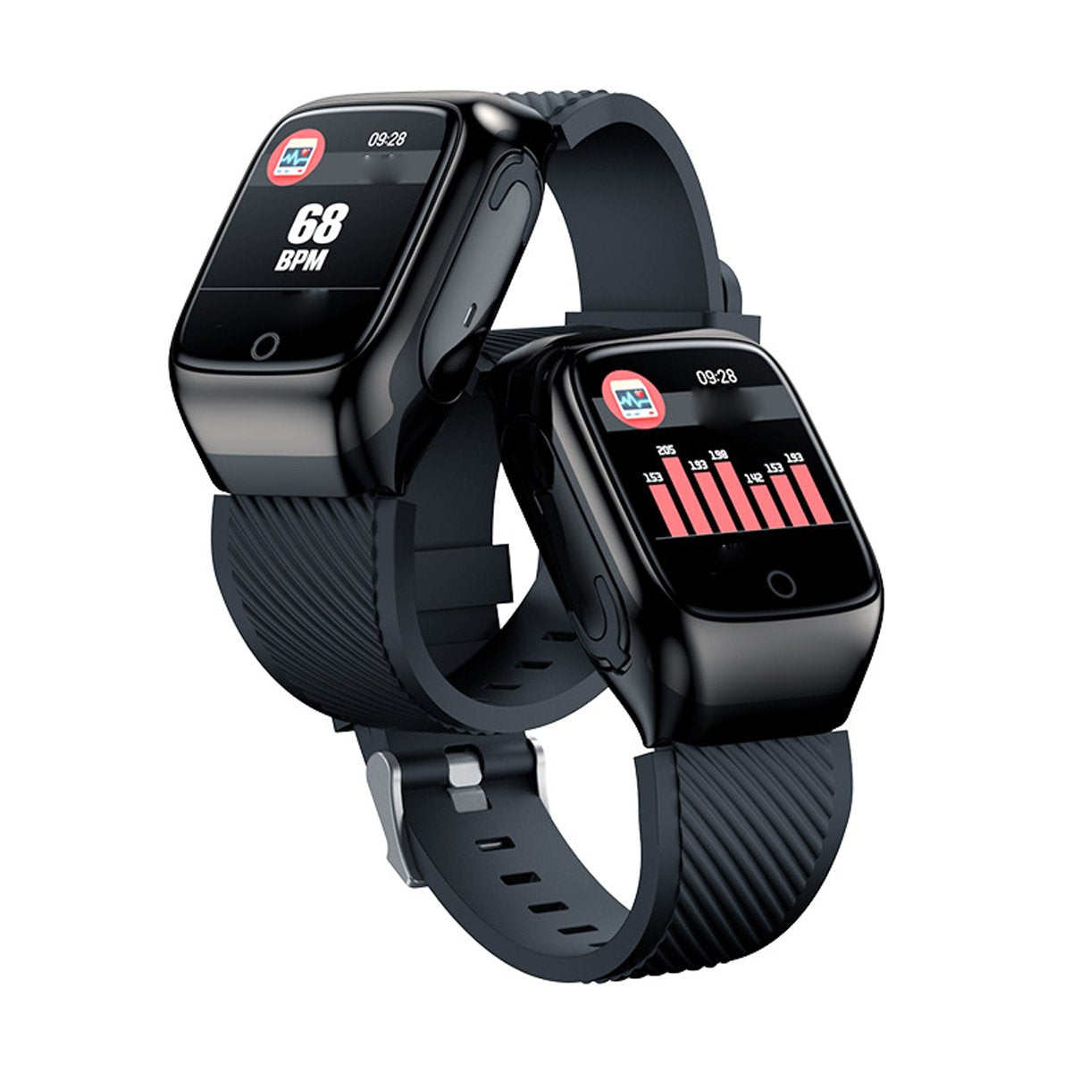 2 in 1 Compact Smart Fit Watch And Bluetooth Earpods