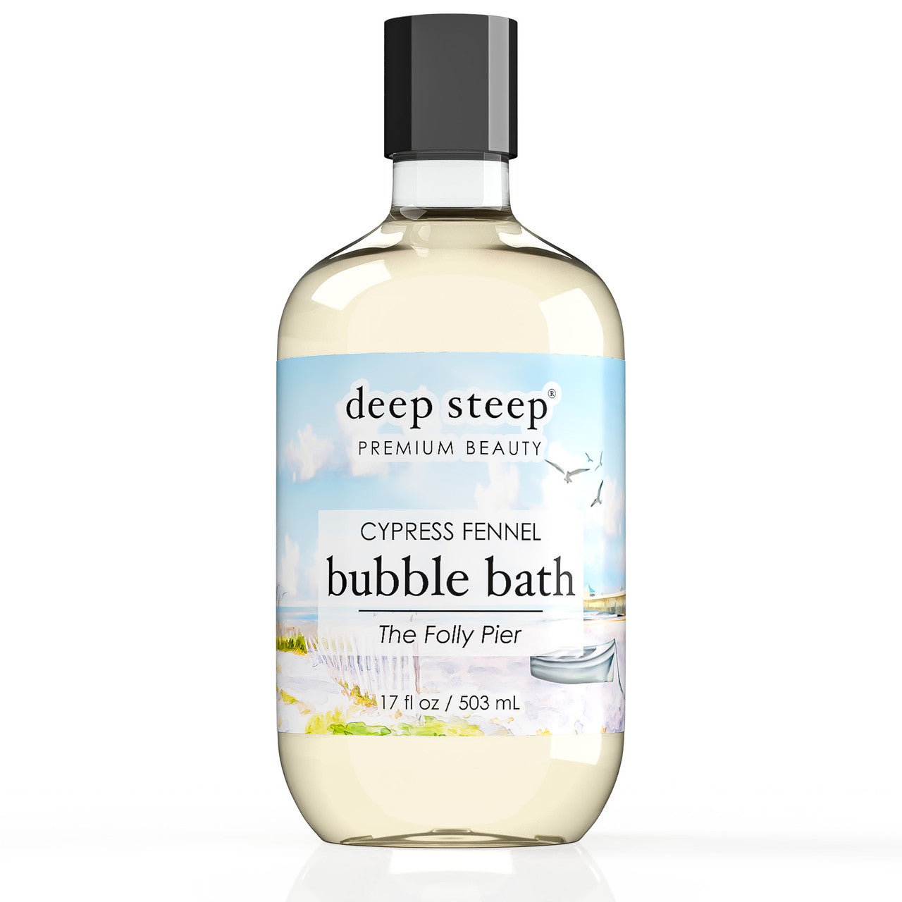 17oz Bubble Bath- Cypress Fennel- Deep Steep