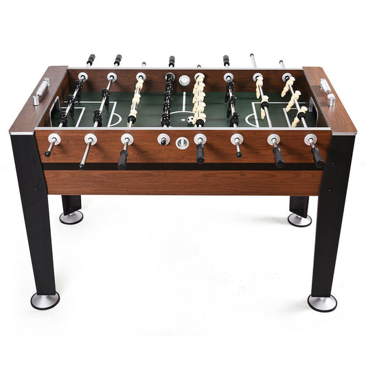 54" Football Table Free Standing Football Soccer Set Indoor Game