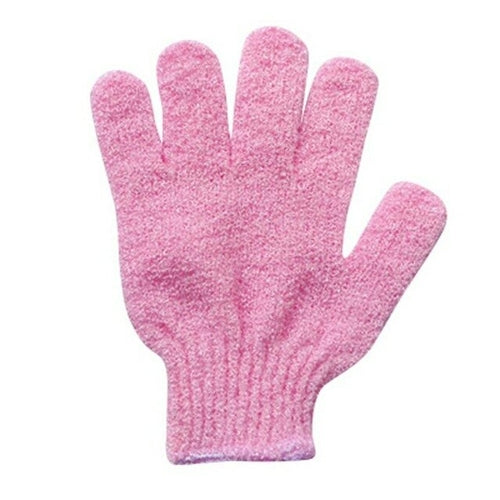 1PairShower Gloves Exfoliating Wash Skin Spa Bath