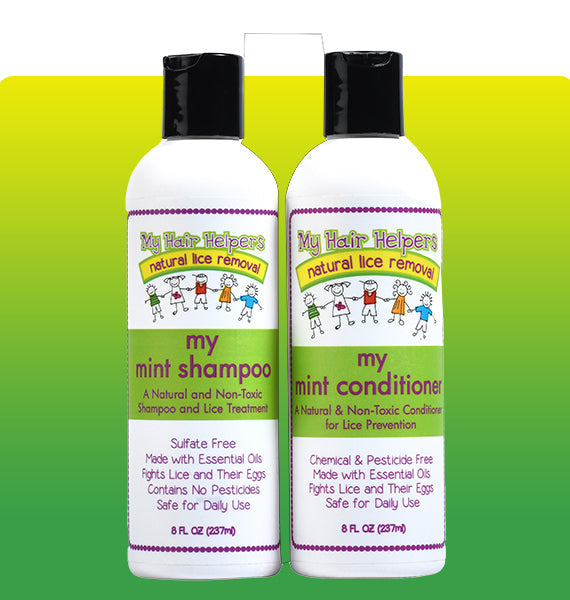Lice Prevention Shampoo and Conditioner that Kills Lice and Eggs for