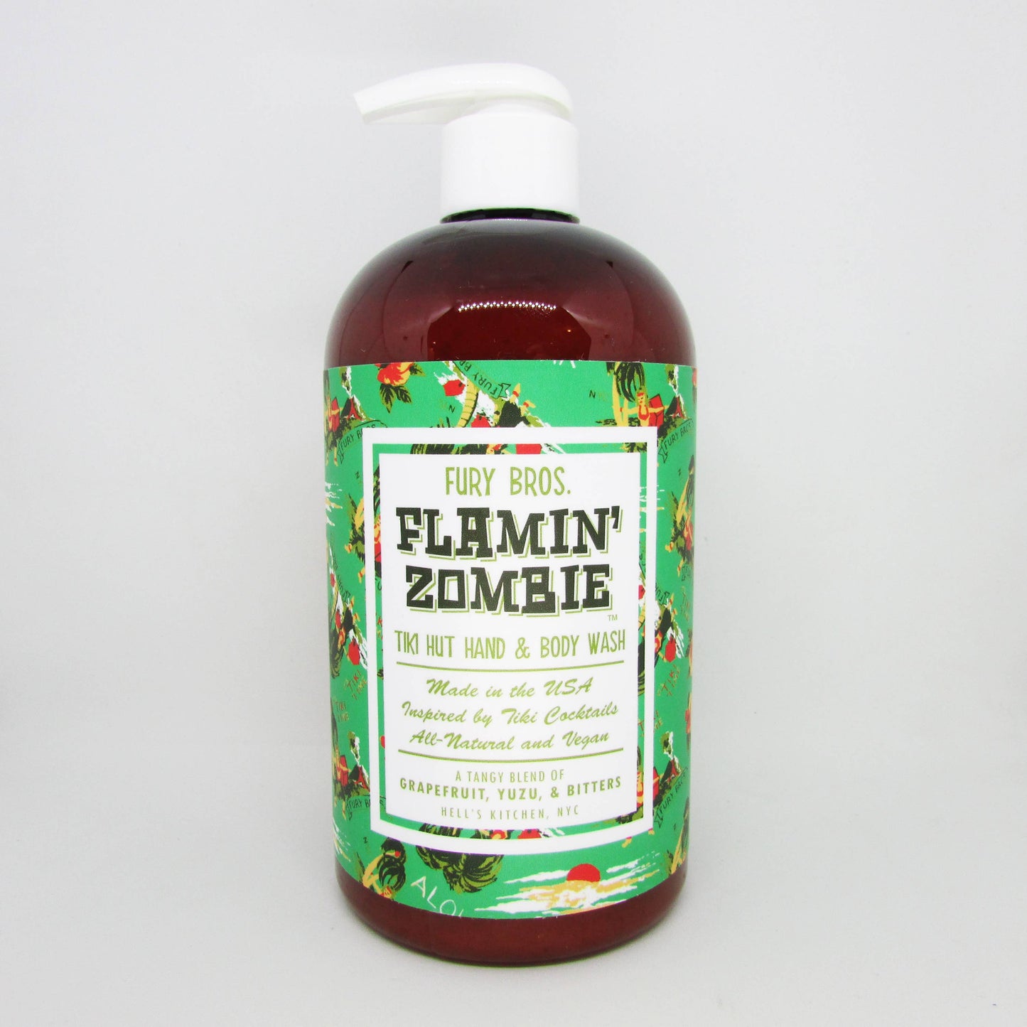 Flamin' Zombie Tiki Hut Hand & Body Wash