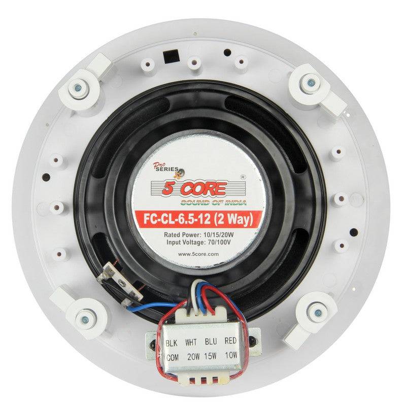 5 Core Premium 6.5 Inch Ceiling Speaker 2 Way Outdoor Speaker Wired