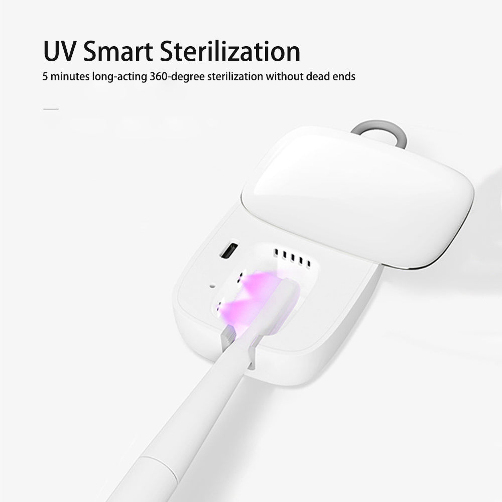Double-head UV Electric Toothbrush Disinfection Box Smart