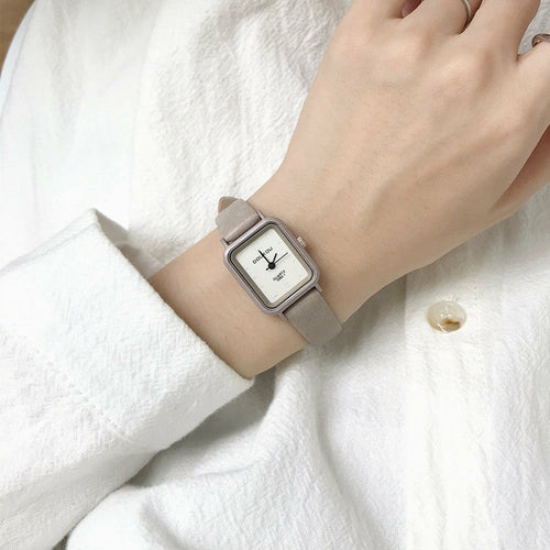 Ladies Mini Square Belt Quartz Watch