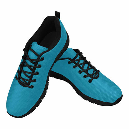 Uniquely You Sneakers for Men, Blue Green Running Shoes