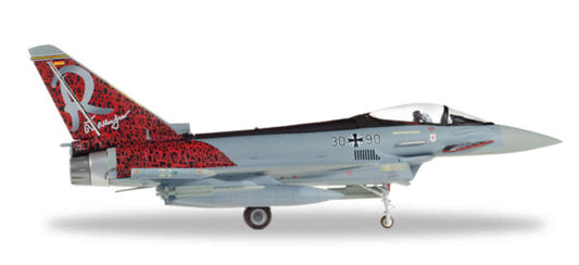 Herpa 1-72 E580182 Luftwaffe Eurofighter Typhoon TAKLWG71, 1-72