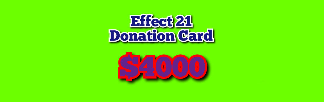 Donation Card $4000.00
