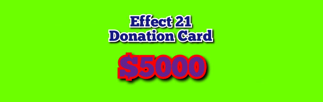 Donation Card $5000.00
