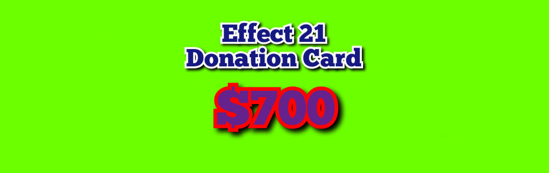 Donation Card $ 700.00