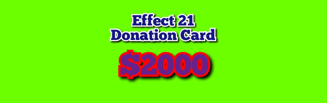 Donation Card $2000.00