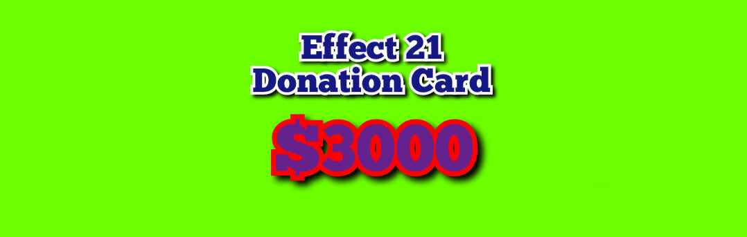 Donation Card $3000.00