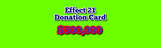 Donation Card $500,000.00