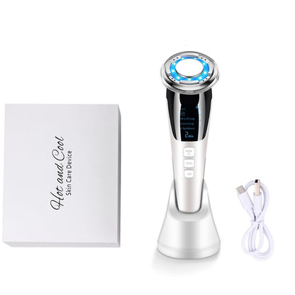 7in1 RF&EMS Radio Mesotherapy Electroporation lifting Beauty LED Photon Face Skin Rejuvenation Remover Wrinkle Radio Frequency