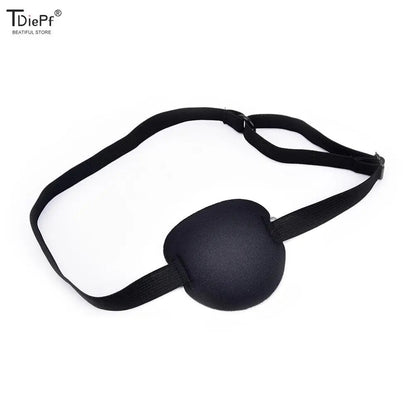 Medical eye Patch Halloween Party Black Pirate Costume Accessory Concave Eye Patch 3D Foam Groove Eyeshade Hot Single Eye Patch