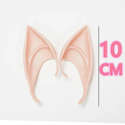 1Pairs Of Party Decor Latex Ears Fairy Cosplay Costume Accessories Angel Elf Ears Photo Props Adult Girl Halloween Party Props.