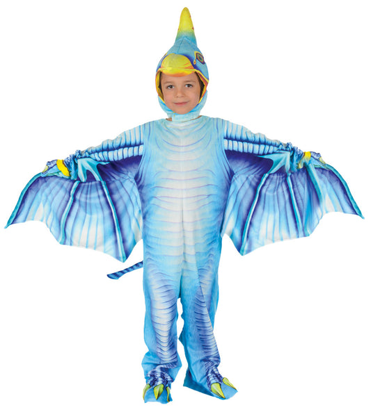 Morris Costumes UR27617TMD Pterodactyl Blue Toddler Costume, Size