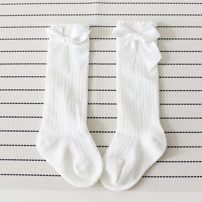 New Arrival Kids Socks Toddlers Girls Big Bow Knee