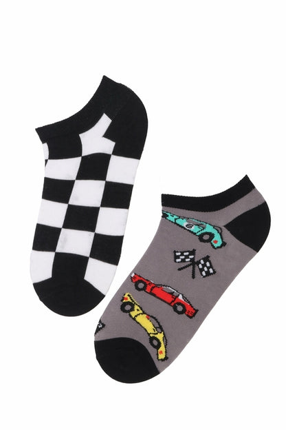 RACECAR low-cut cotton socks