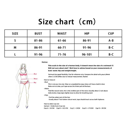 Lanswe Retro Two-Piece Swimwear Women Bikini Beach Dress Swimming Costume Wine Red Pomegranate Painting Style Summer Swimsuit