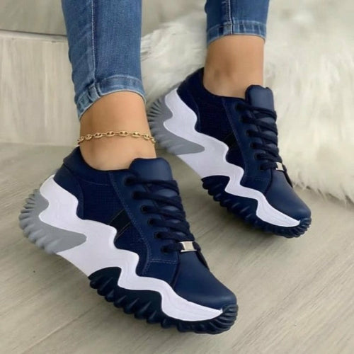 Thick Bottom Canvas Casual Shoes Summer Women's Sneakers