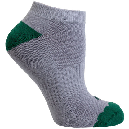 Scalloped No Show Performance Sock - 3 Pack