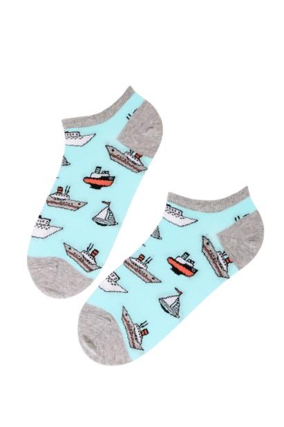 SHIPSWORLD low cut cotton socks