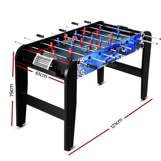 4FT Soccer Table Foosball Football Game Home Party Pub Size Kids Adult