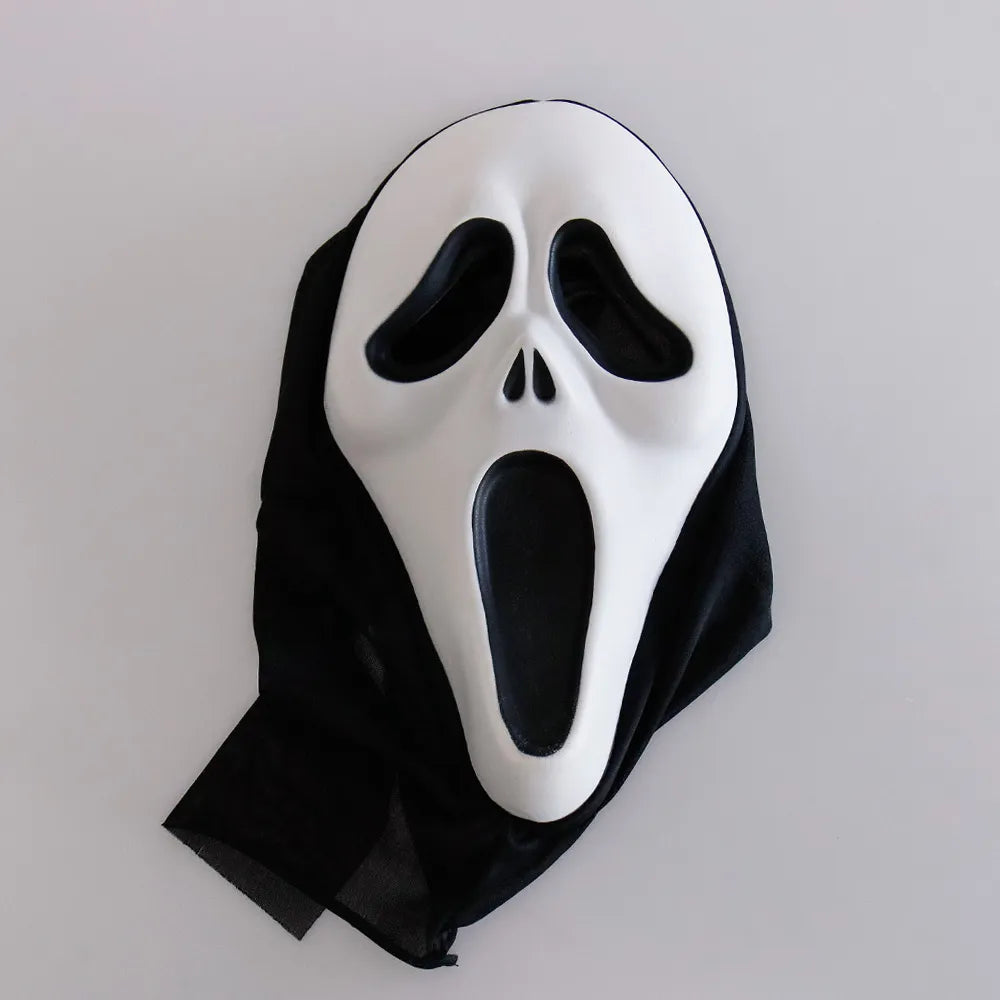 Horror Scream Face Ghost House Mask Cosplay Scary Killer Evil Demon EVA Masks Halloween Carvinal Dress Up Party Costume Props