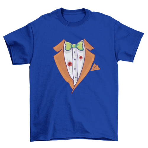 Halloween Tuxedo Costume T-shirt Design