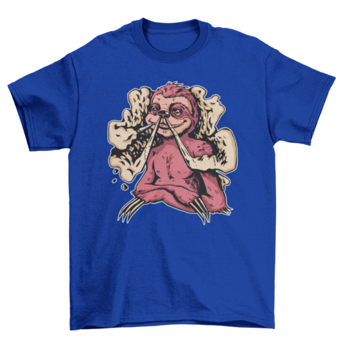 Sloth joint with marijuana t-shirt