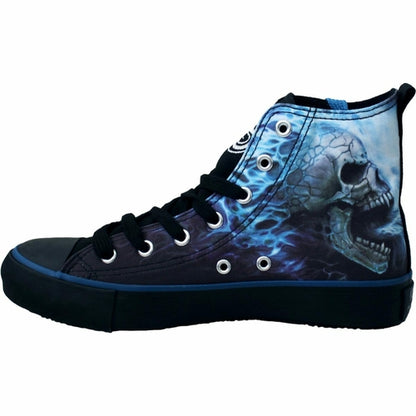 FLAMING SPINE - Sneakers - Ladies High Top Laceup