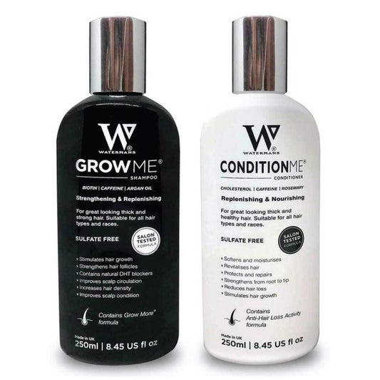 Watermans Grow Me Shampoo and Conditioner Hair Growth Pack Combo Anti