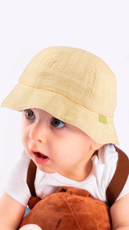 Modern Circled Pattern Old-Baby Maxi Hat 1-3 Years