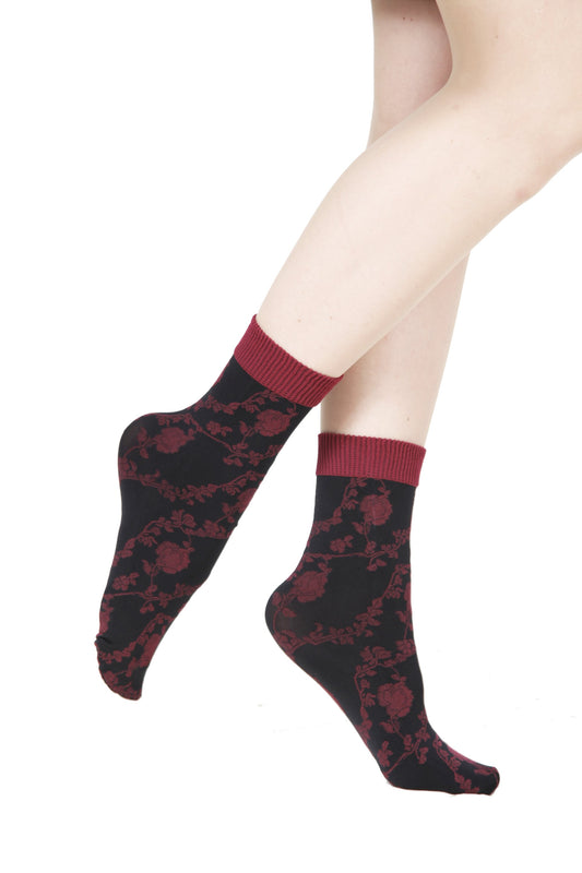 ANDRA black 60 DENIER socks for women