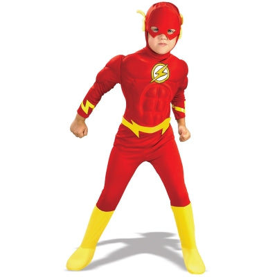 Rubies Costumes 156993 The Flash Muscle Chest Deluxe Toddler-Child Cos