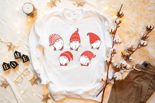 Cute Gnomes Christmas Sweatshirt