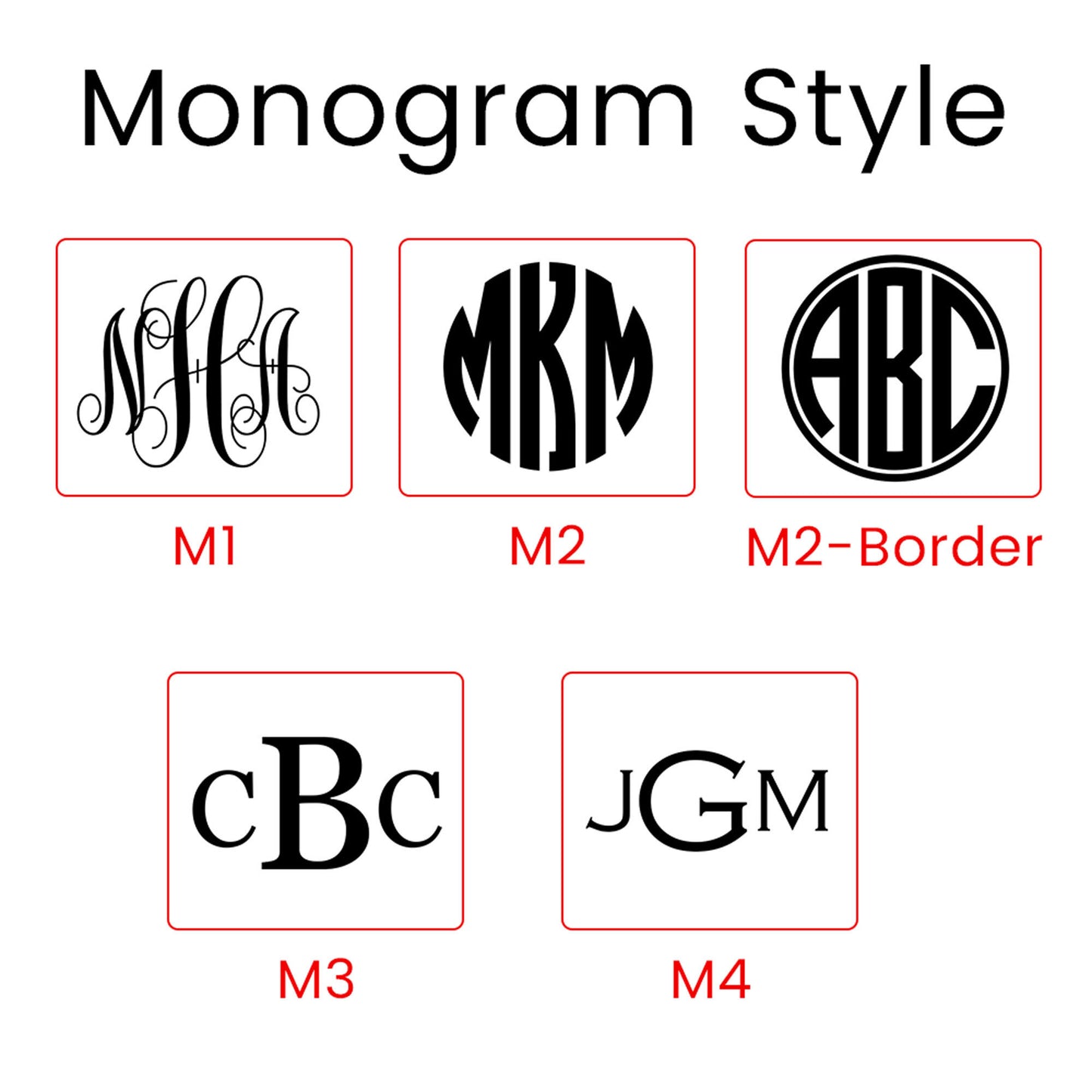 Custom Monogram HD Watch Band Compatible with Apple Watch