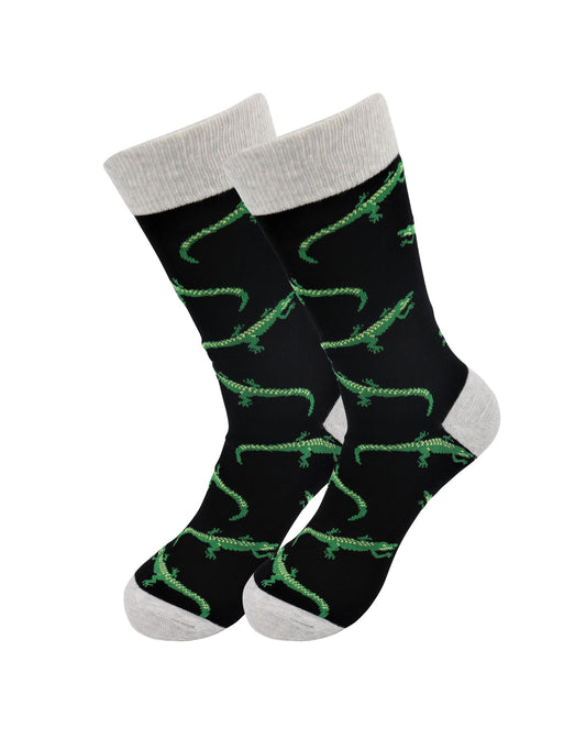 Sick Socks – Alligator – Animals Casual Dress Socks