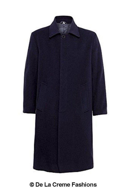 De La Creme MAN - Wool & Cashmere Long Formal Overcoat