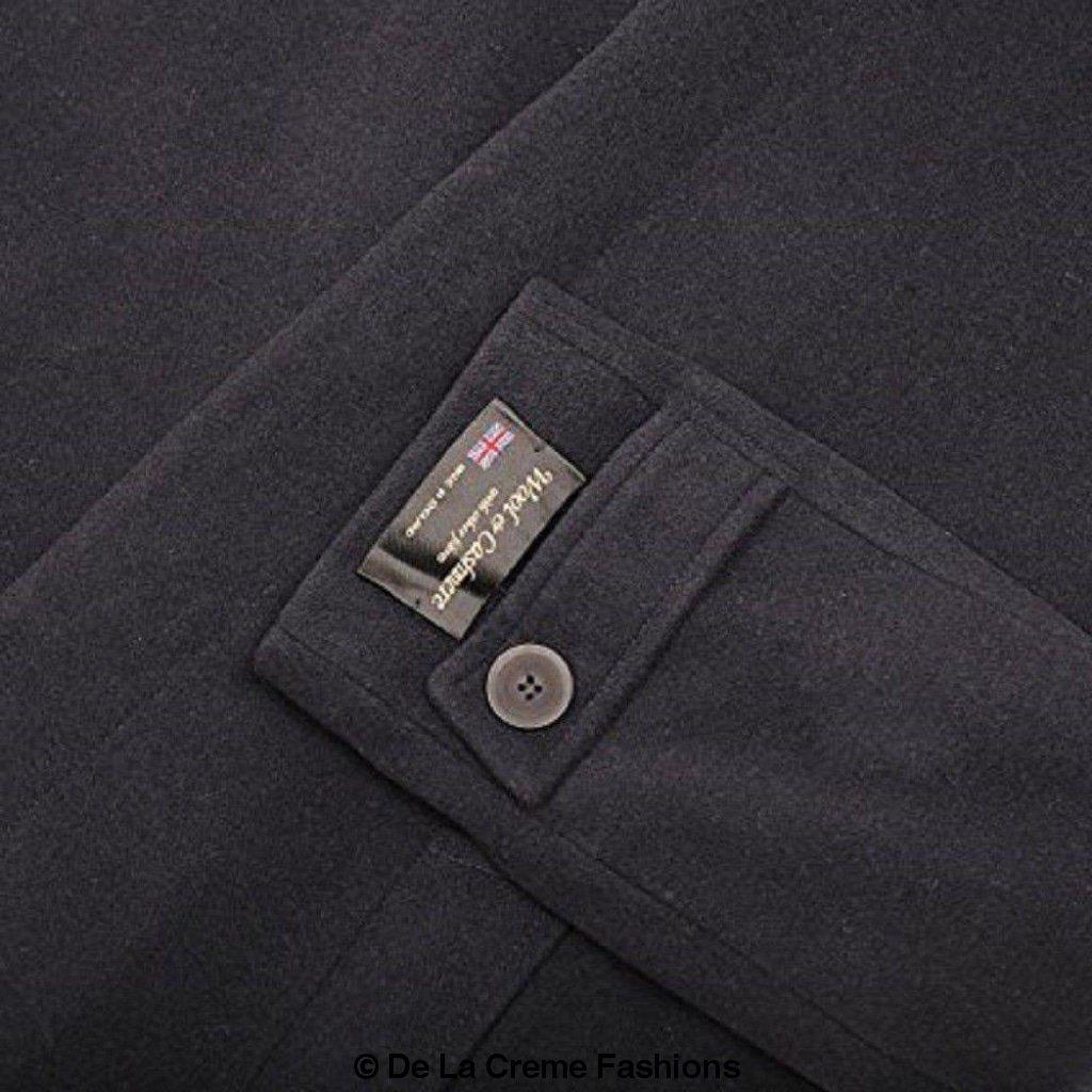 De La Creme MAN - Wool & Cashmere Long Formal Overcoat