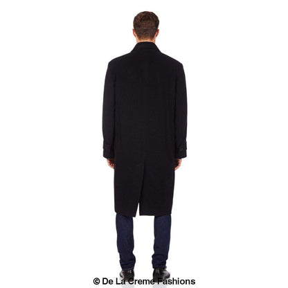 De La Creme MAN - Wool & Cashmere Long Formal Overcoat