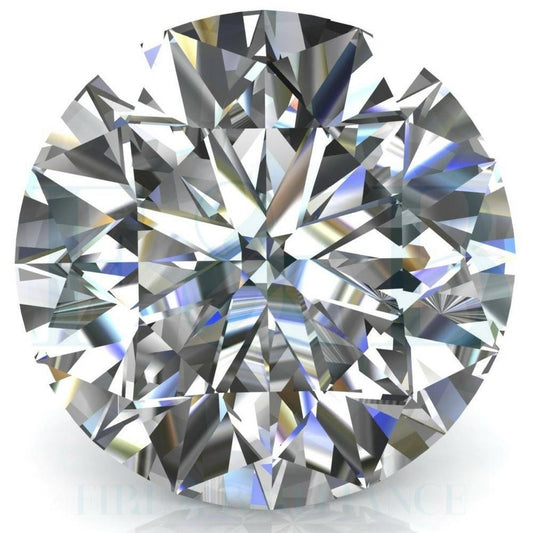 Round Diamond Veneer Cubic Zirconia Loose Stone. Round