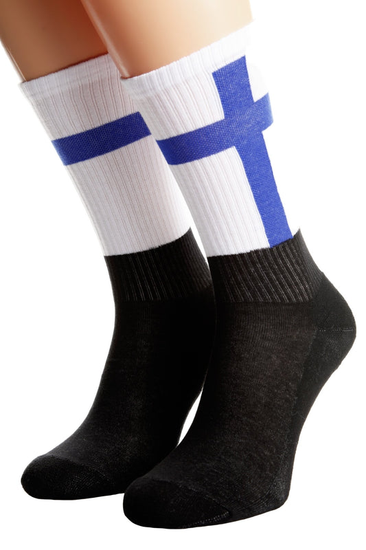 FINLAND flag socks for men and women