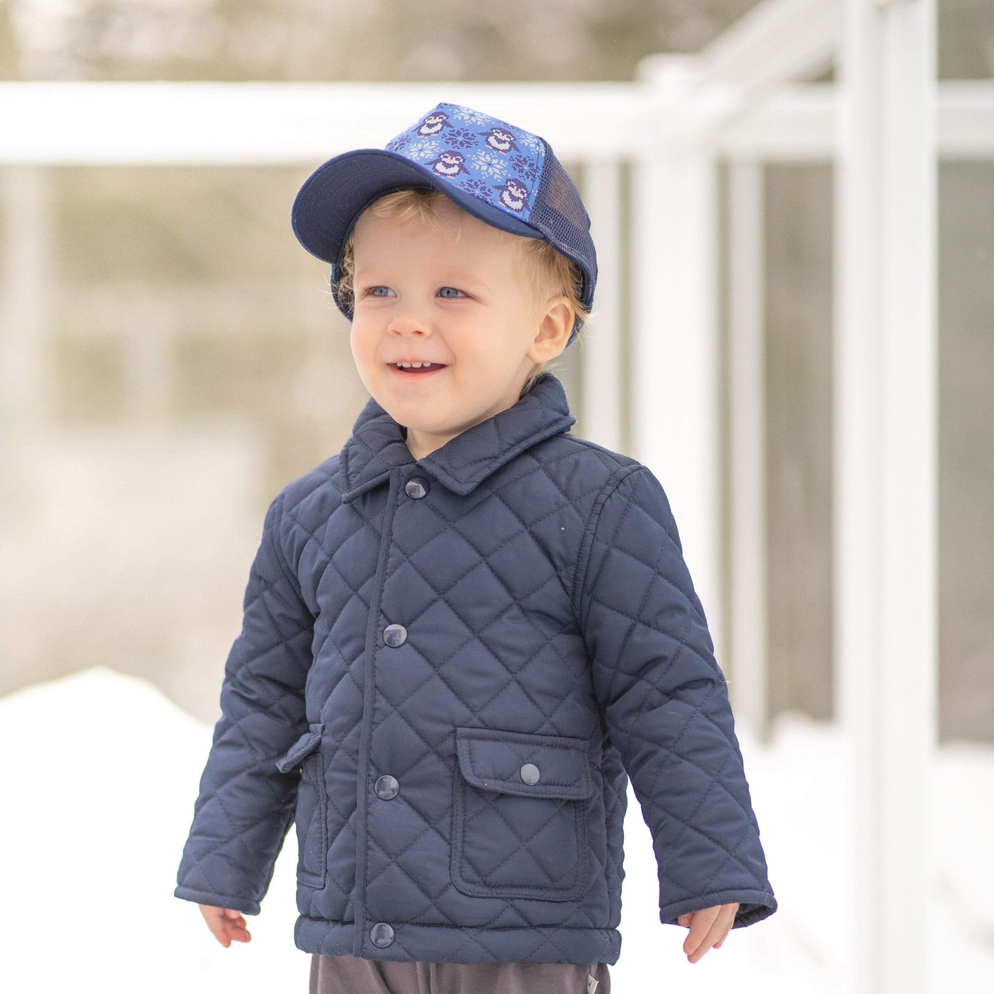 Penguin Trucker Hat