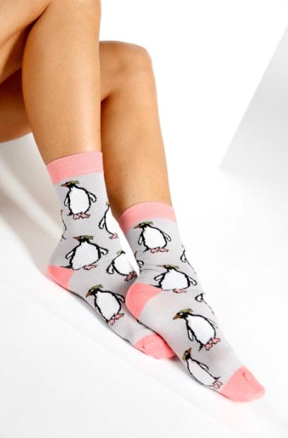 PINGU cotton socks with penguins