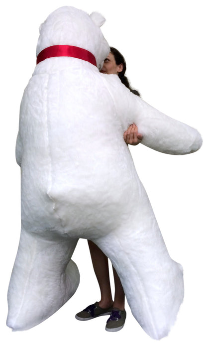 Giant Stuffed Polar Bear 5 Feet Tall Huge Stuffed Animal Made in USA