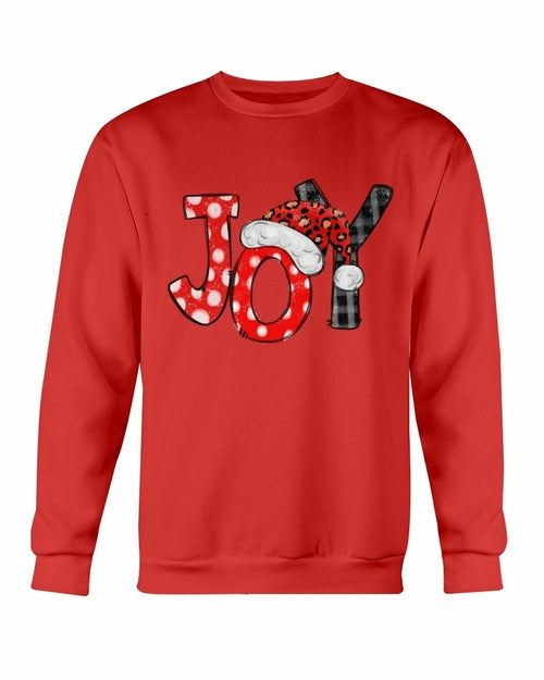 Joy Santa Christmas Sweatshirt