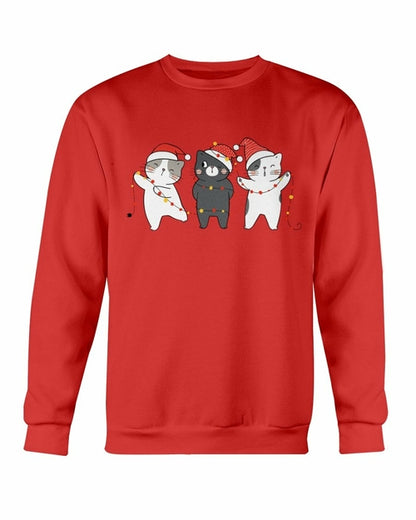Cute Cats Christmas Sweatshirt